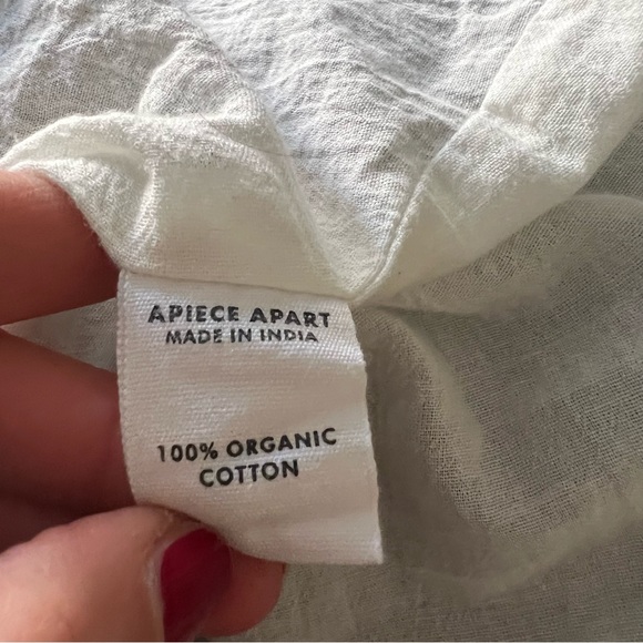 Apiece Apart Aborsano Dress in Dipped Shibori - Dip Tie Dye Boho Smocked - Picture 16 of 16